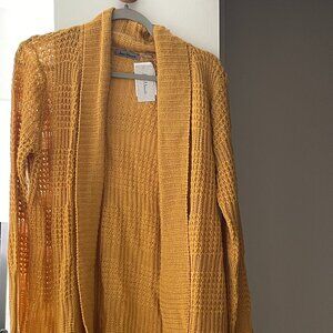 Large Yellow sweater cardigan